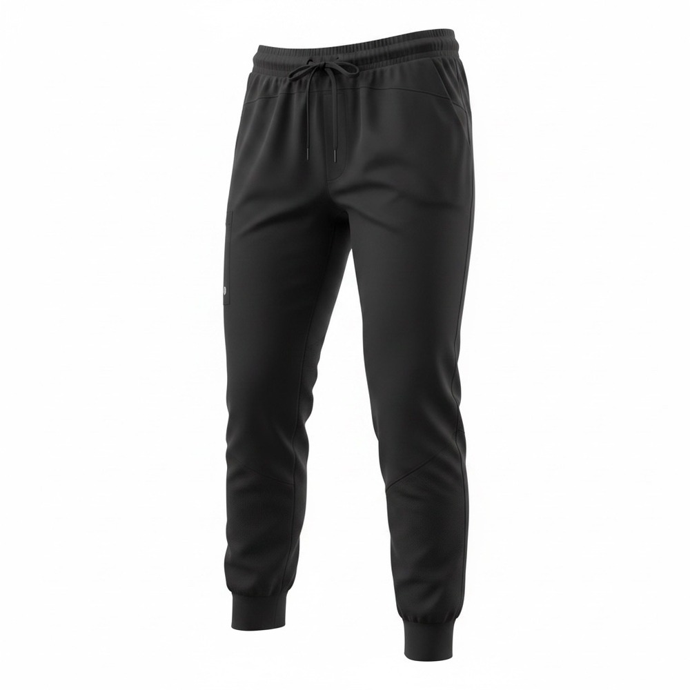 Barco One Womens Black Scrub Joggers BOP513 Cargo Pockets Size L